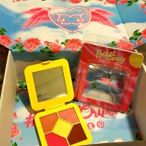 🌼💎Host Pick💎Lime Crime DISCONTINUED PINK LEMON LIME Pocket Palette NWT